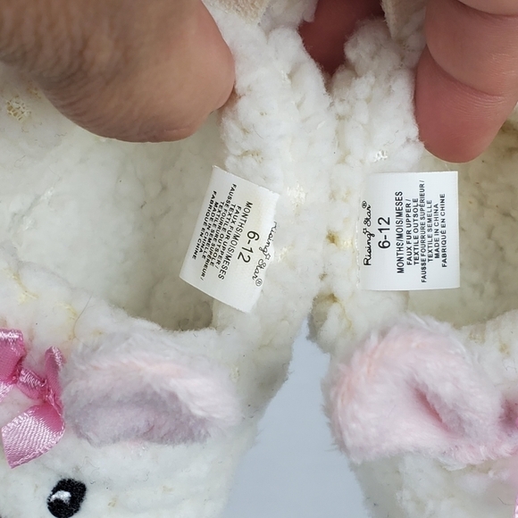 Baby shoes Lot of 3 pair slippers shoes infant 6 - 12m - Picture 4 of 10